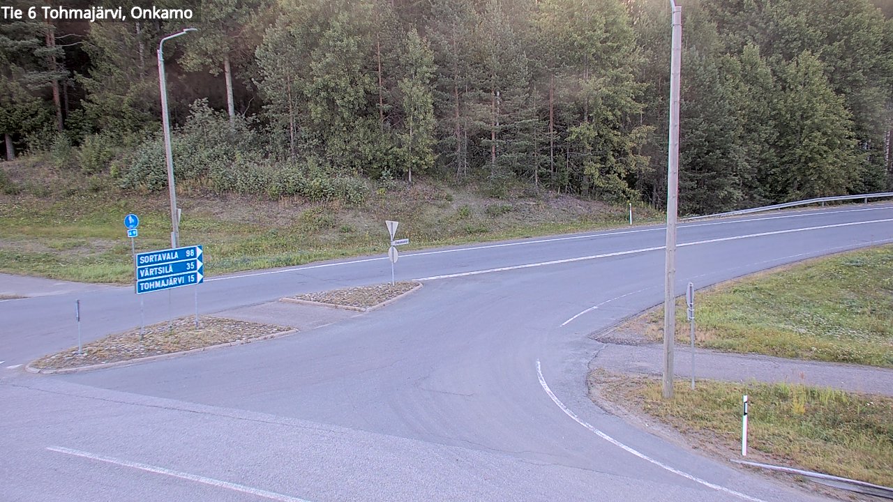 Kelikamerat Kuva Tie 6 Tohmajärvi, Onkamo, Tohmajärvi, Pohjois-Karjala