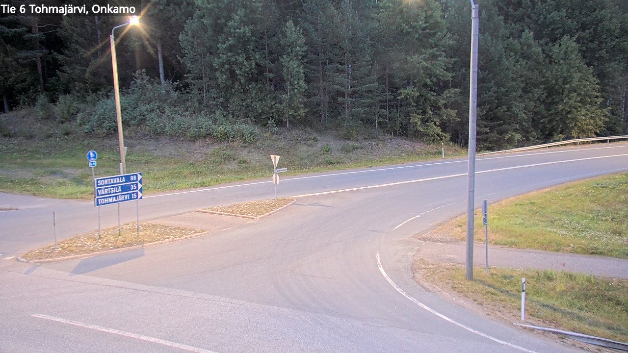 Kelikamerat Kuva Tie 6 Tohmajärvi, Onkamo, Tohmajärvi, Pohjois-Karjala