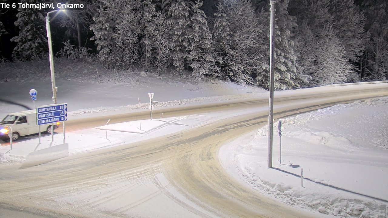 Kelikamerat Kuva Tie 6 Tohmajärvi, Onkamo, Tohmajärvi, Pohjois-Karjala