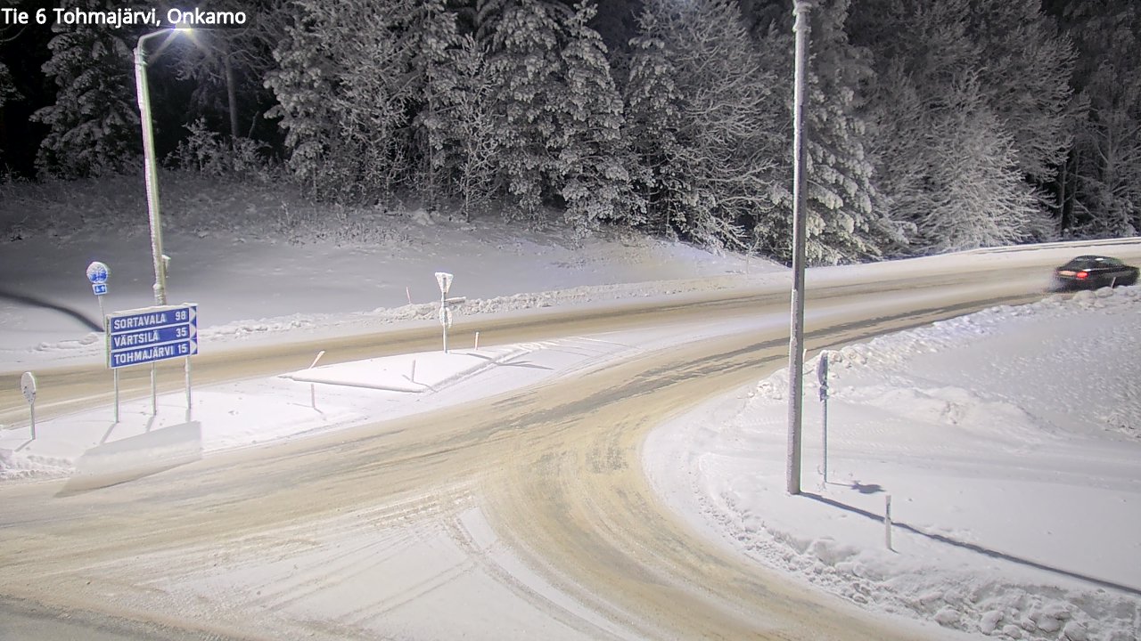 Kelikamerat Kuva Tie 6 Tohmajärvi, Onkamo, Tohmajärvi, Pohjois-Karjala