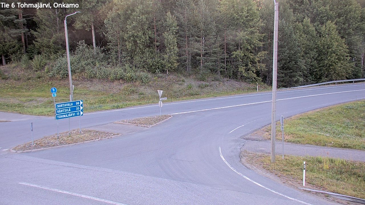Kelikamerat Kuva Tie 6 Tohmajärvi, Onkamo, Tohmajärvi, Pohjois-Karjala
