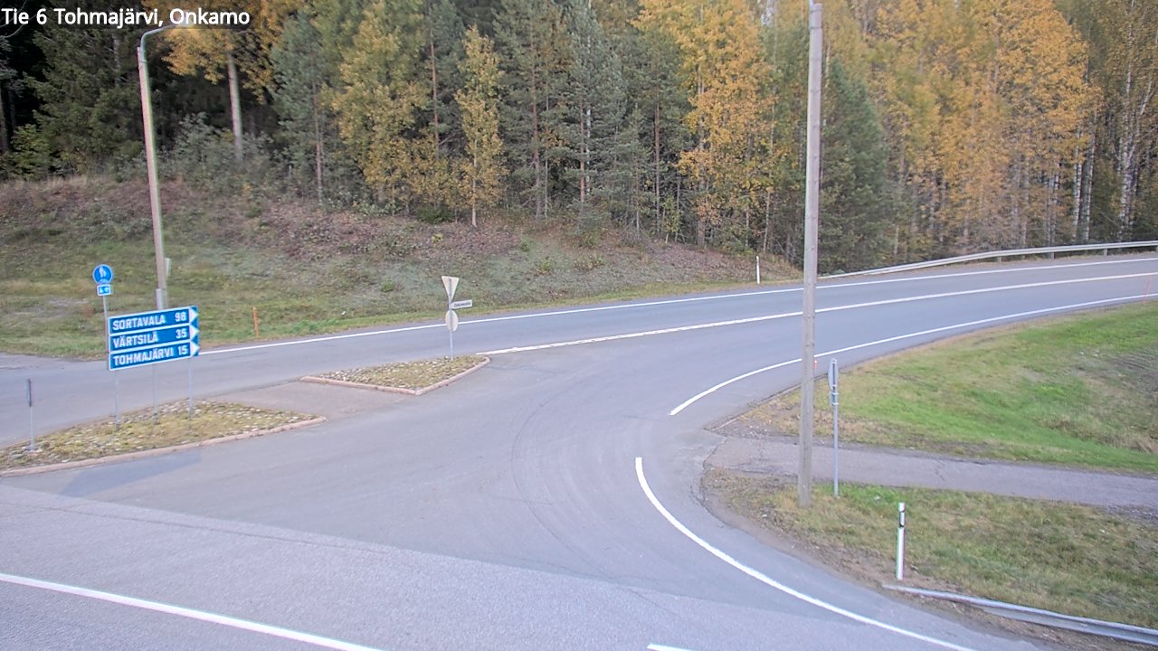 Kelikamerat Kuva Tie 6 Tohmajärvi, Onkamo, Tohmajärvi, Pohjois-Karjala