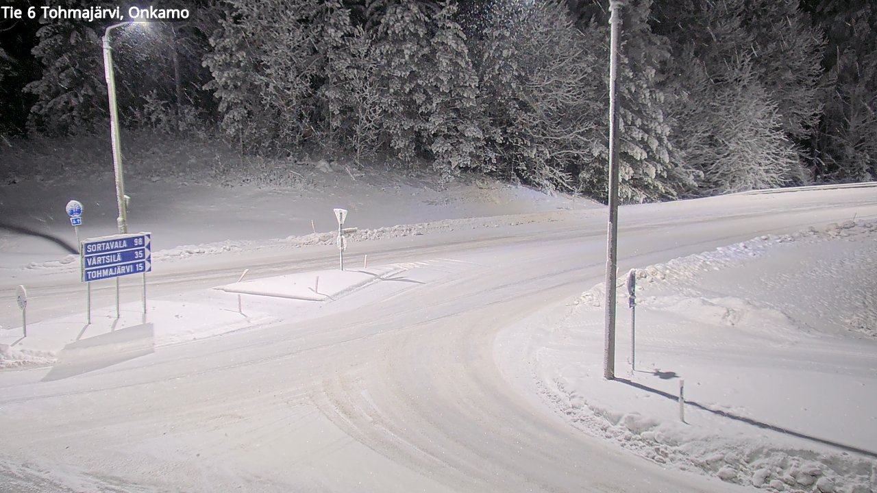 Kelikamerat Kuva Tie 6 Tohmajärvi, Onkamo, Tohmajärvi, Pohjois-Karjala