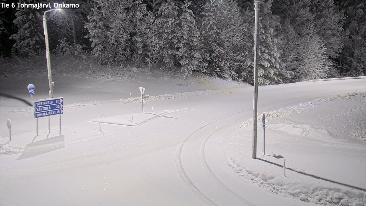 Kelikamerat Kuva Tie 6 Tohmajärvi, Onkamo, Tohmajärvi, Pohjois-Karjala