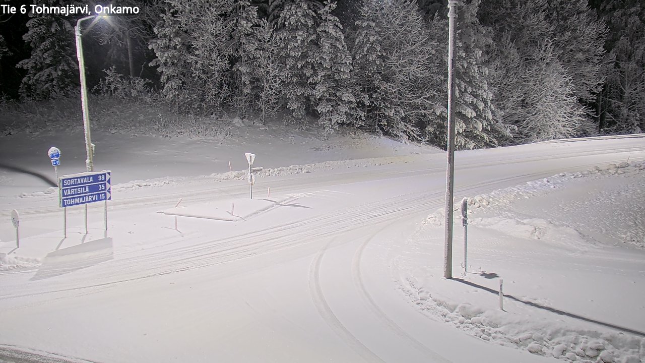 Kelikamerat Kuva Tie 6 Tohmajärvi, Onkamo, Tohmajärvi, Pohjois-Karjala