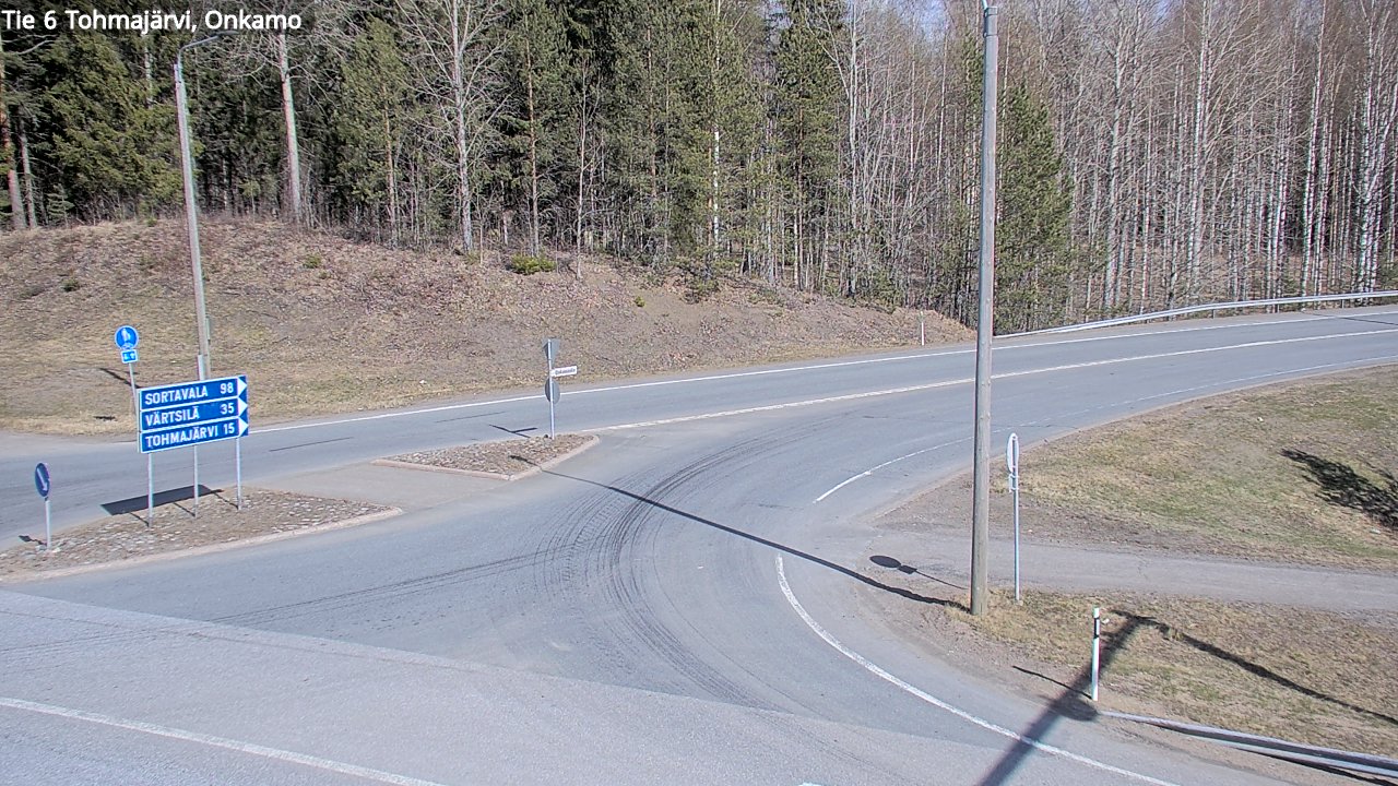 Weather Camera Image Road 6 Tohmajärvi, Onkamo, Tohmajärvi, Pohjois-Karjala