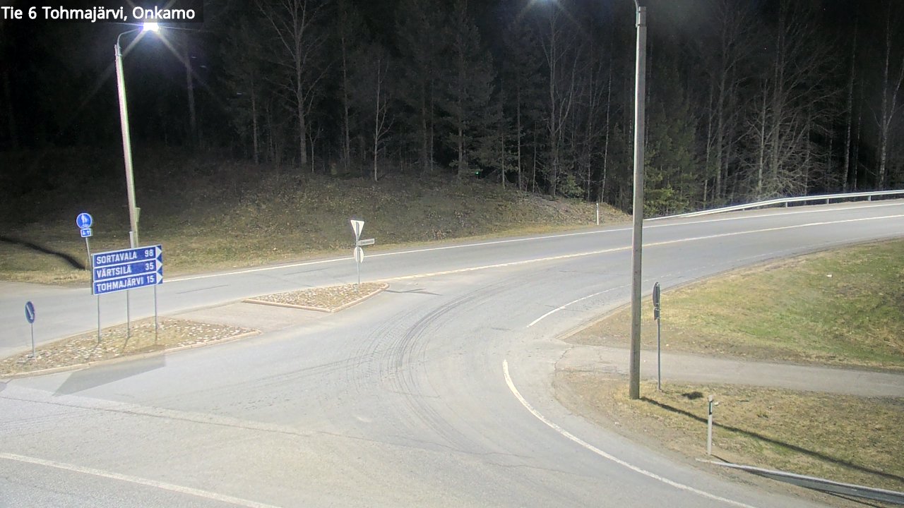 Weather Camera Image Road 6 Tohmajärvi, Onkamo, Tohmajärvi, Pohjois-Karjala