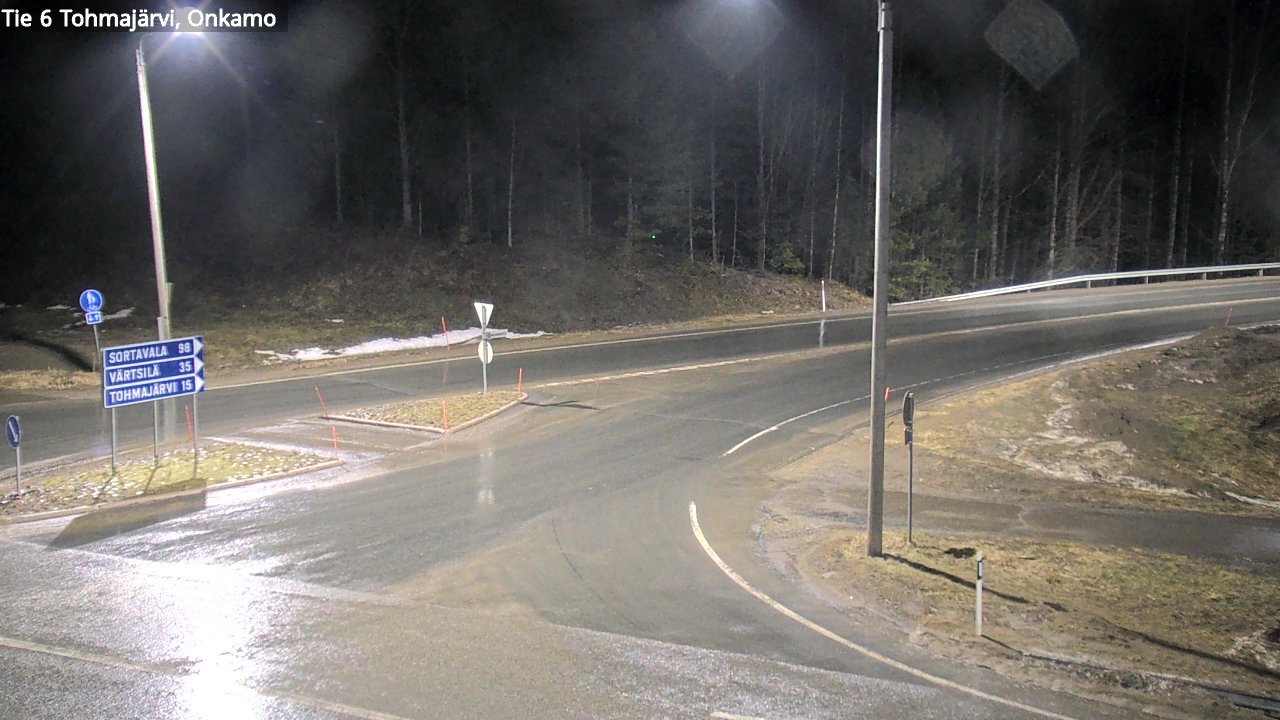 Kelikamerat Kuva Tie 6 Tohmajärvi, Onkamo, Tohmajärvi, Pohjois-Karjala