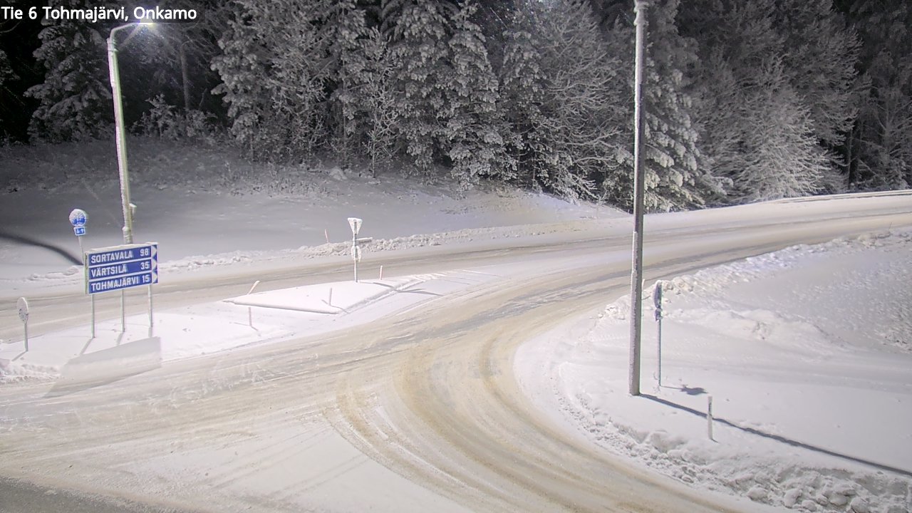 Kelikamerat Kuva Tie 6 Tohmajärvi, Onkamo, Tohmajärvi, Pohjois-Karjala