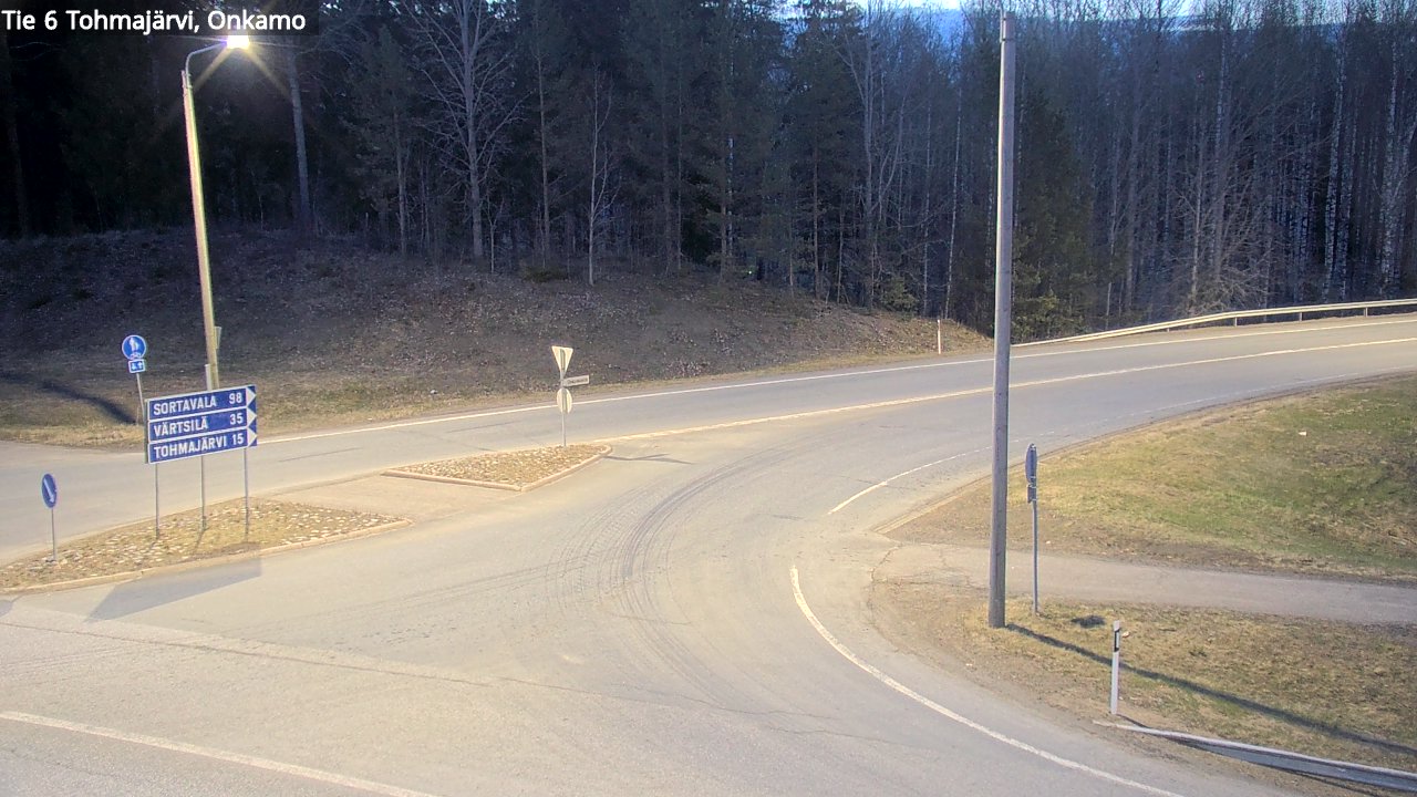Weather Camera Image Road 6 Tohmajärvi, Onkamo, Tohmajärvi, Pohjois-Karjala
