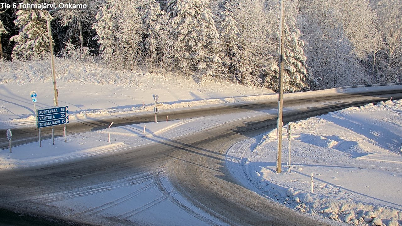 Kelikamerat Kuva Tie 6 Tohmajärvi, Onkamo, Tohmajärvi, Pohjois-Karjala