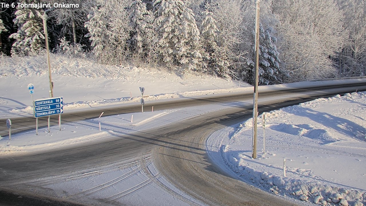 Kelikamerat Kuva Tie 6 Tohmajärvi, Onkamo, Tohmajärvi, Pohjois-Karjala