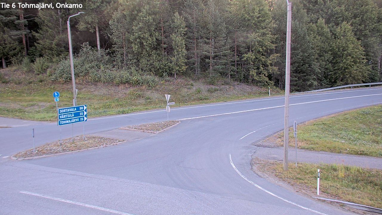 Kelikamerat Kuva Tie 6 Tohmajärvi, Onkamo, Tohmajärvi, Pohjois-Karjala