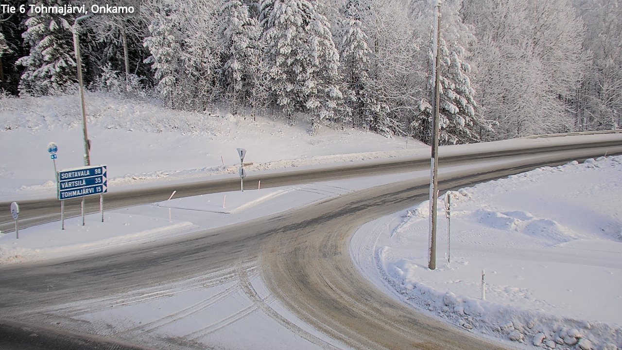 Kelikamerat Kuva Tie 6 Tohmajärvi, Onkamo, Tohmajärvi, Pohjois-Karjala
