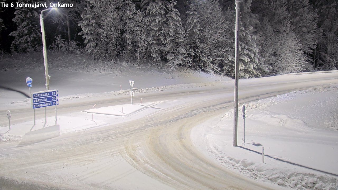 Kelikamerat Kuva Tie 6 Tohmajärvi, Onkamo, Tohmajärvi, Pohjois-Karjala