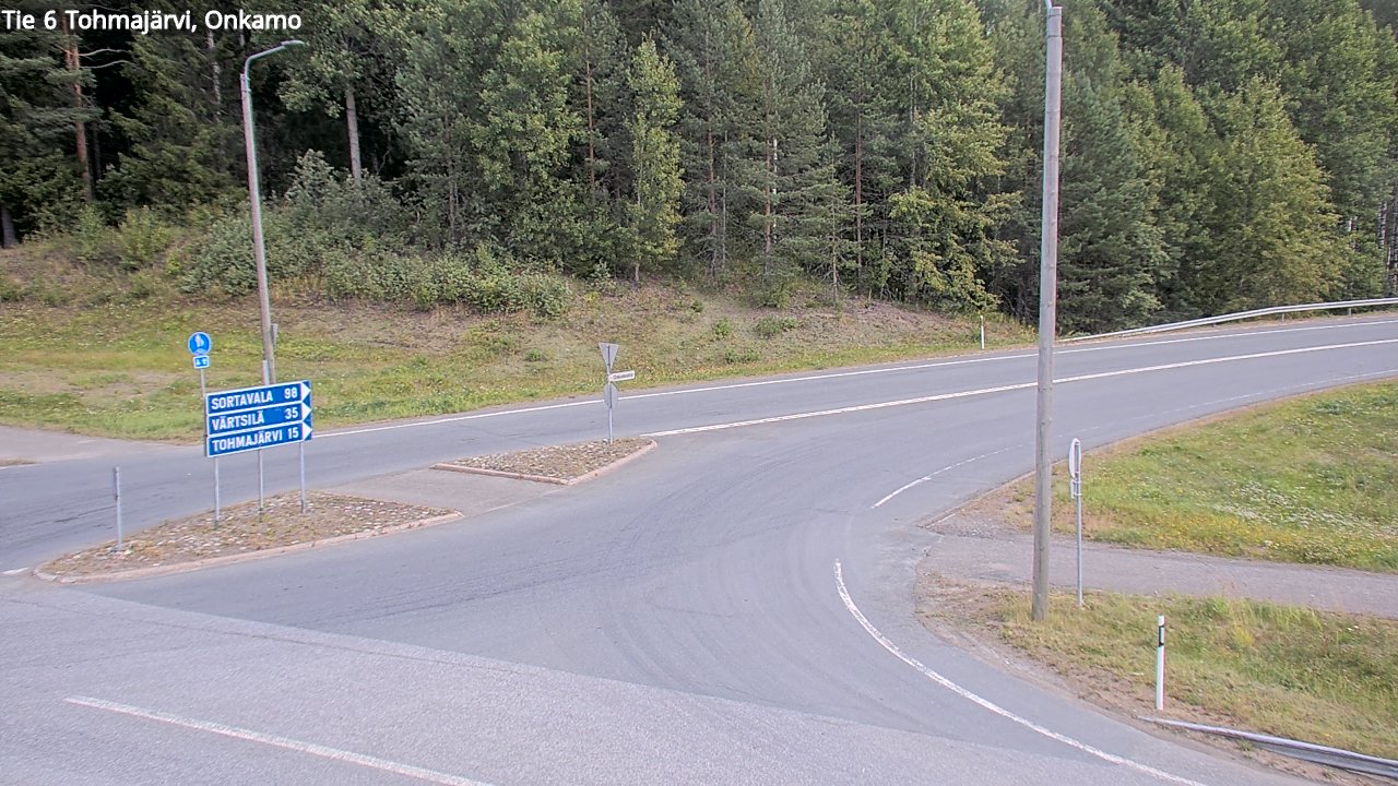 Kelikamerat Kuva Tie 6 Tohmajärvi, Onkamo, Tohmajärvi, Pohjois-Karjala