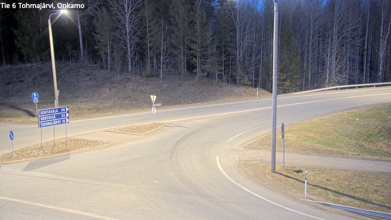 Weather Camera Image Road 6 Tohmajärvi, Onkamo, Tohmajärvi, Pohjois-Karjala