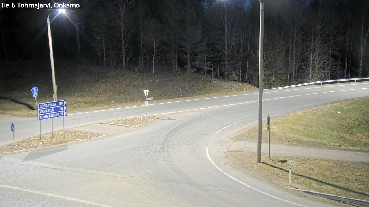 Weather Camera Image Road 6 Tohmajärvi, Onkamo, Tohmajärvi, Pohjois-Karjala