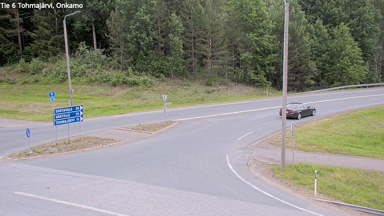 Kelikamerat Kuva Tie 6 Tohmajärvi, Onkamo, Tohmajärvi, Pohjois-Karjala