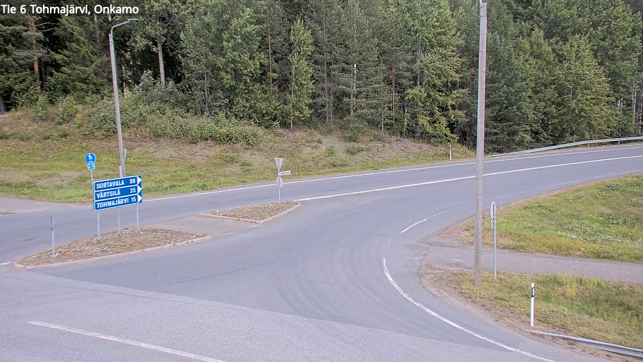Kelikamerat Kuva Tie 6 Tohmajärvi, Onkamo, Tohmajärvi, Pohjois-Karjala