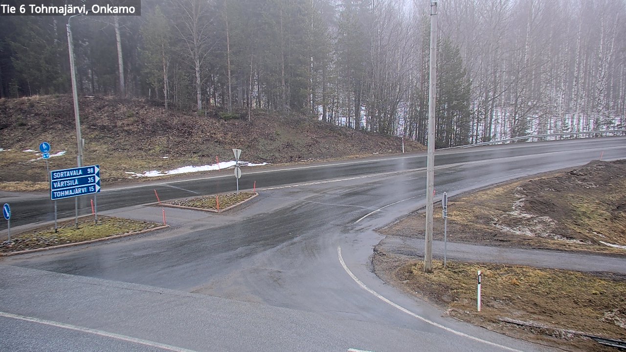Kelikamerat Kuva Tie 6 Tohmajärvi, Onkamo, Tohmajärvi, Pohjois-Karjala