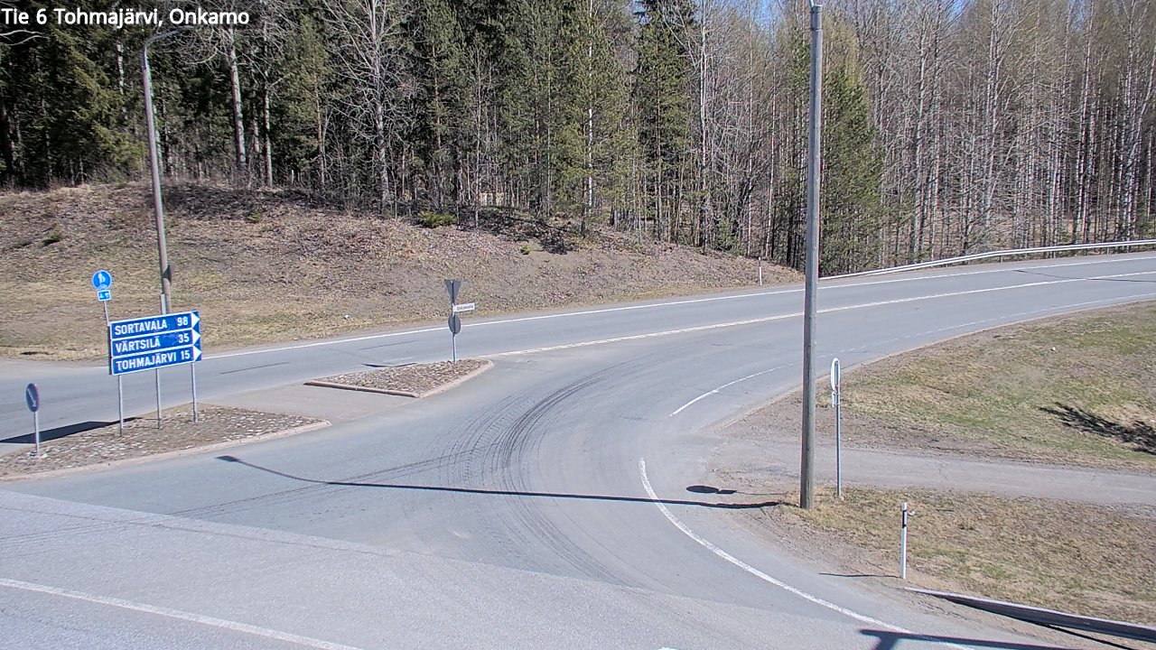 Weather Camera Image Väg 6 Tohmajärvi, Onkamo, Tohmajärvi, Pohjois-Karjala