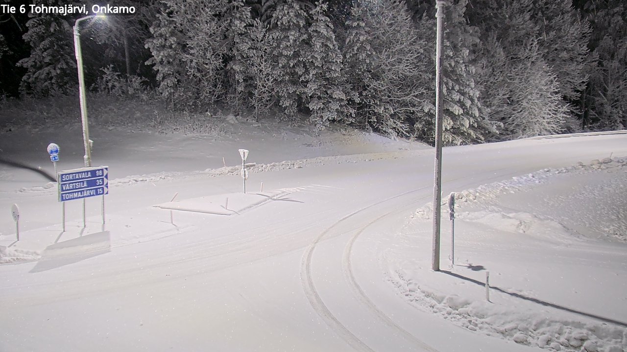 Kelikamerat Kuva Tie 6 Tohmajärvi, Onkamo, Tohmajärvi, Pohjois-Karjala