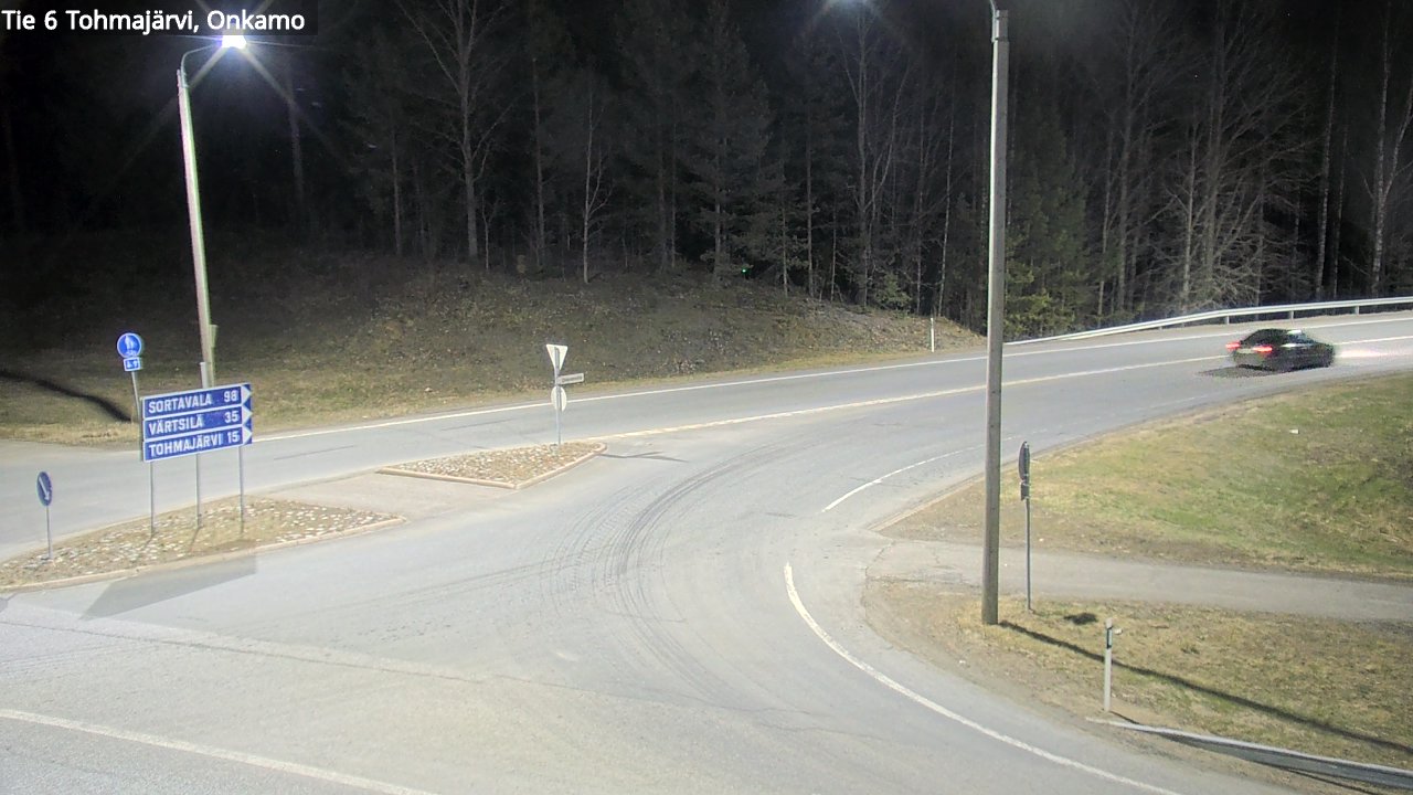 Weather Camera Image Road 6 Tohmajärvi, Onkamo, Tohmajärvi, Pohjois-Karjala