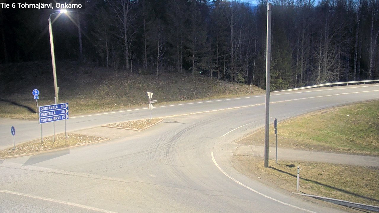 Weather Camera Image Road 6 Tohmajärvi, Onkamo, Tohmajärvi, Pohjois-Karjala