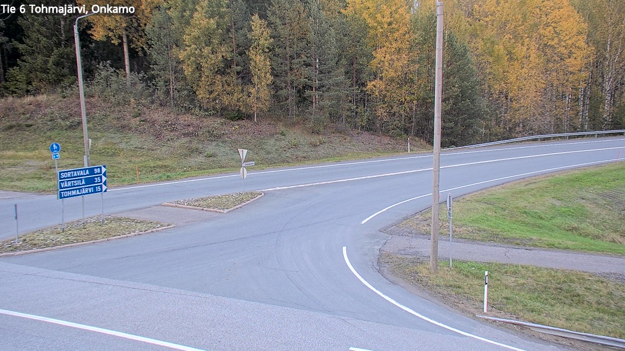 Kelikamerat Kuva Tie 6 Tohmajärvi, Onkamo, Tohmajärvi, Pohjois-Karjala