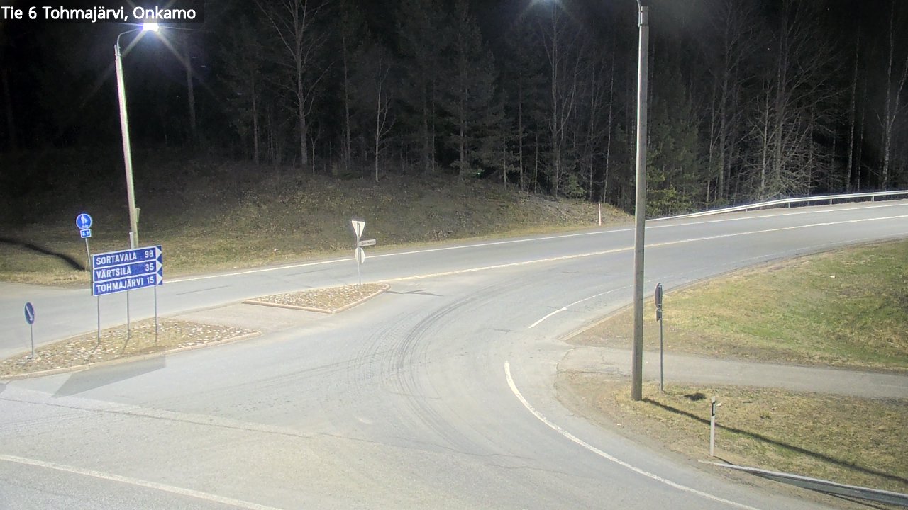 Weather Camera Image Road 6 Tohmajärvi, Onkamo, Tohmajärvi, Pohjois-Karjala