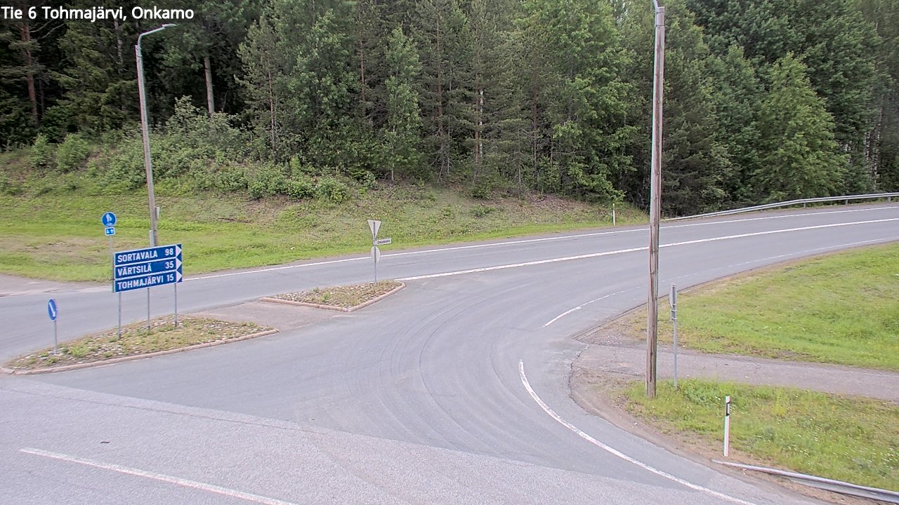 Weather Camera Image Road 6 Tohmajärvi, Onkamo, Tohmajärvi, Pohjois-Karjala