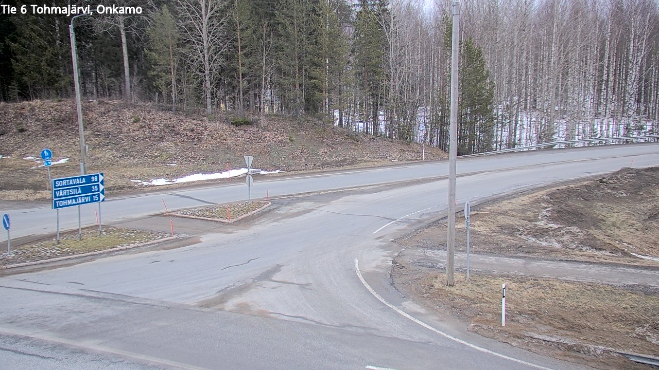 Kelikamerat Kuva Tie 6 Tohmajärvi, Onkamo, Tohmajärvi, Pohjois-Karjala