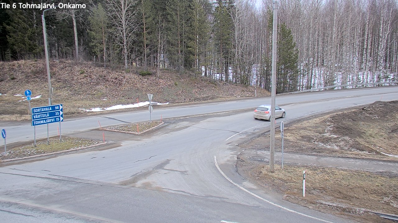 Kelikamerat Kuva Tie 6 Tohmajärvi, Onkamo, Tohmajärvi, Pohjois-Karjala