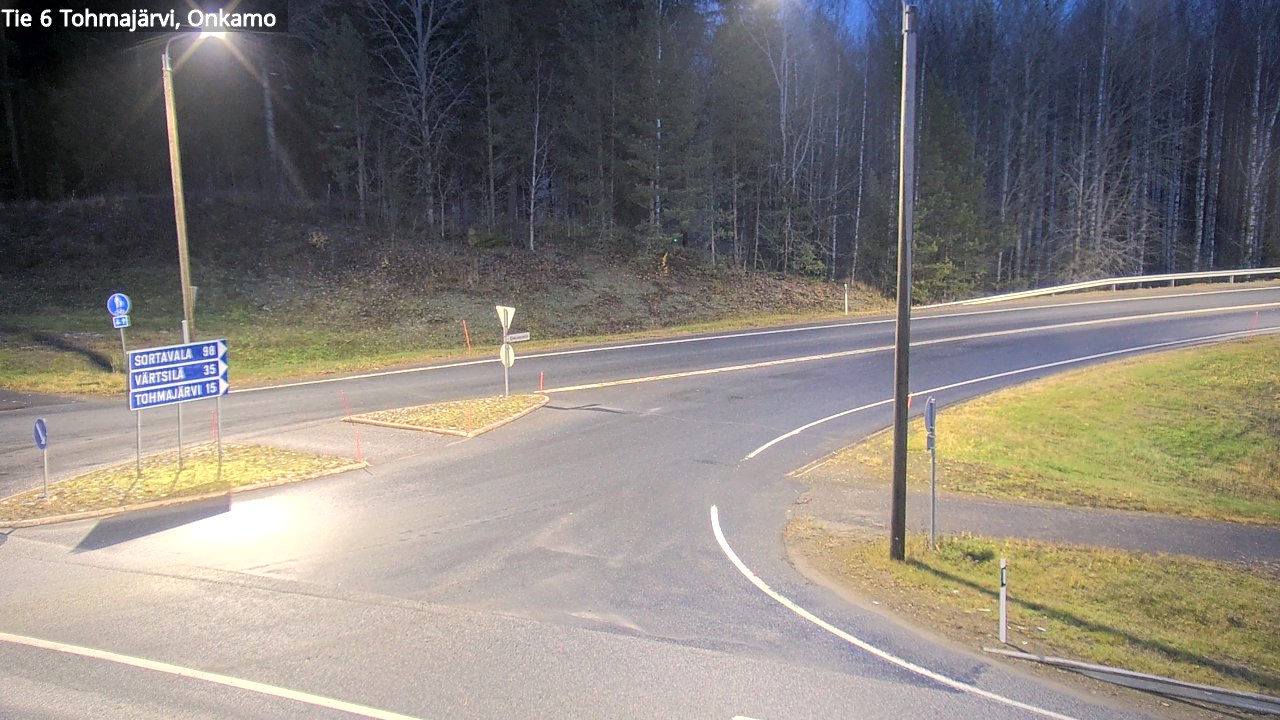 Kelikamerat Kuva Tie 6 Tohmajärvi, Onkamo, Tohmajärvi, Pohjois-Karjala