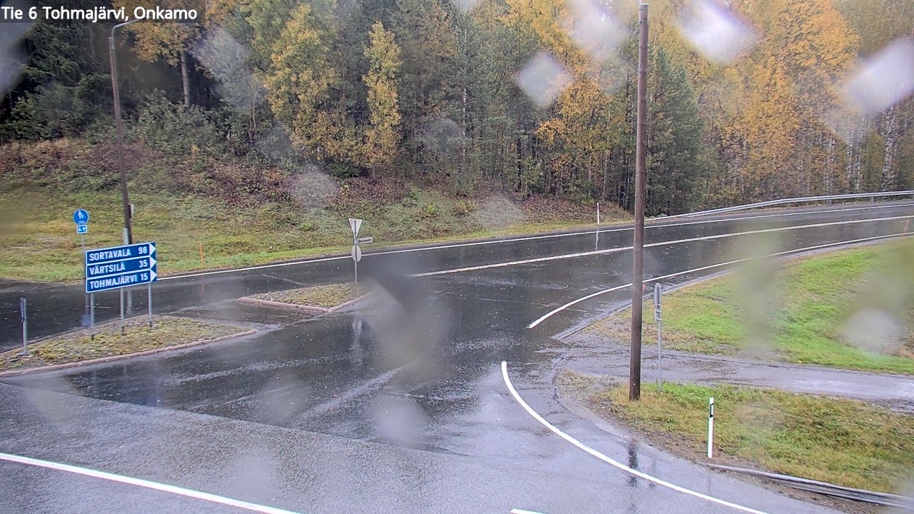 Weather Camera Image Road 6 Tohmajärvi, Onkamo, Tohmajärvi, Pohjois-Karjala