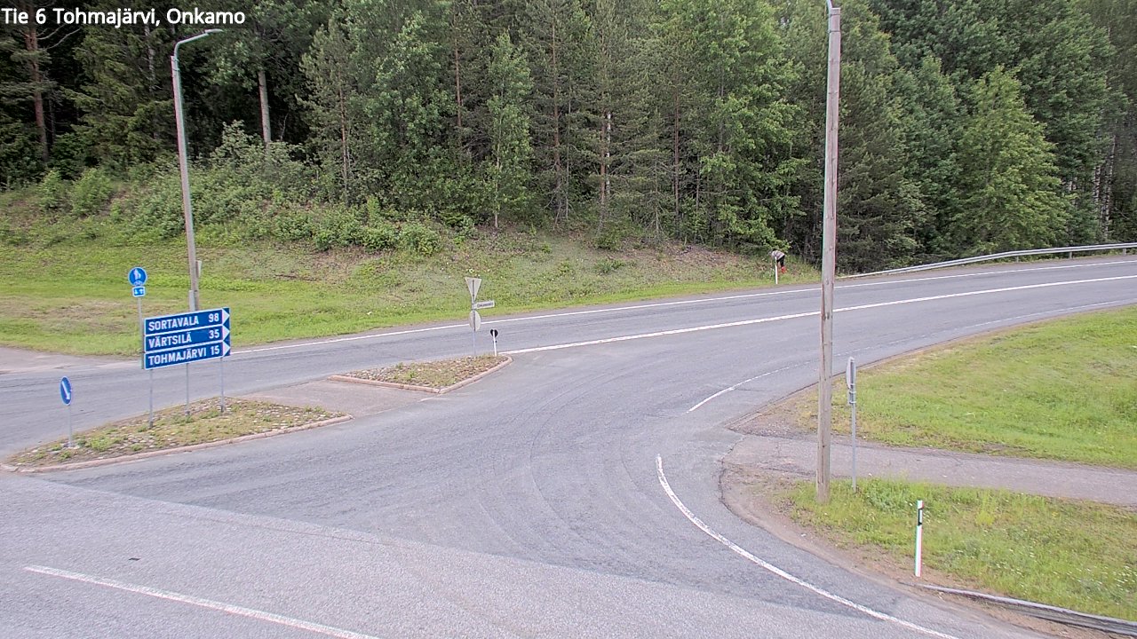 Weather Camera Image Road 6 Tohmajärvi, Onkamo, Tohmajärvi, Pohjois-Karjala