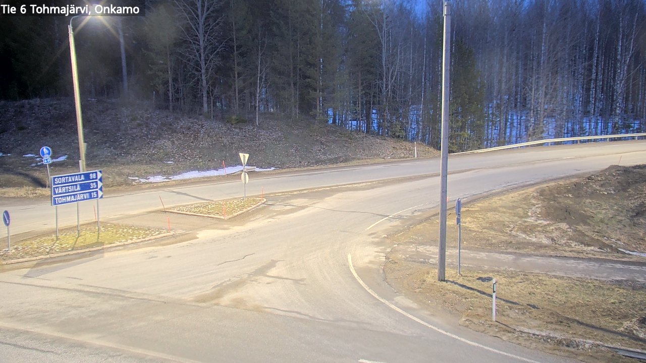 Kelikamerat Kuva Tie 6 Tohmajärvi, Onkamo, Tohmajärvi, Pohjois-Karjala