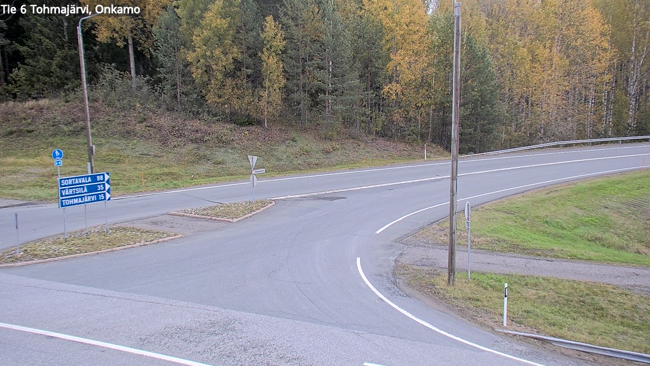 Weather Camera Image Road 6 Tohmajärvi, Onkamo, Tohmajärvi, Pohjois-Karjala