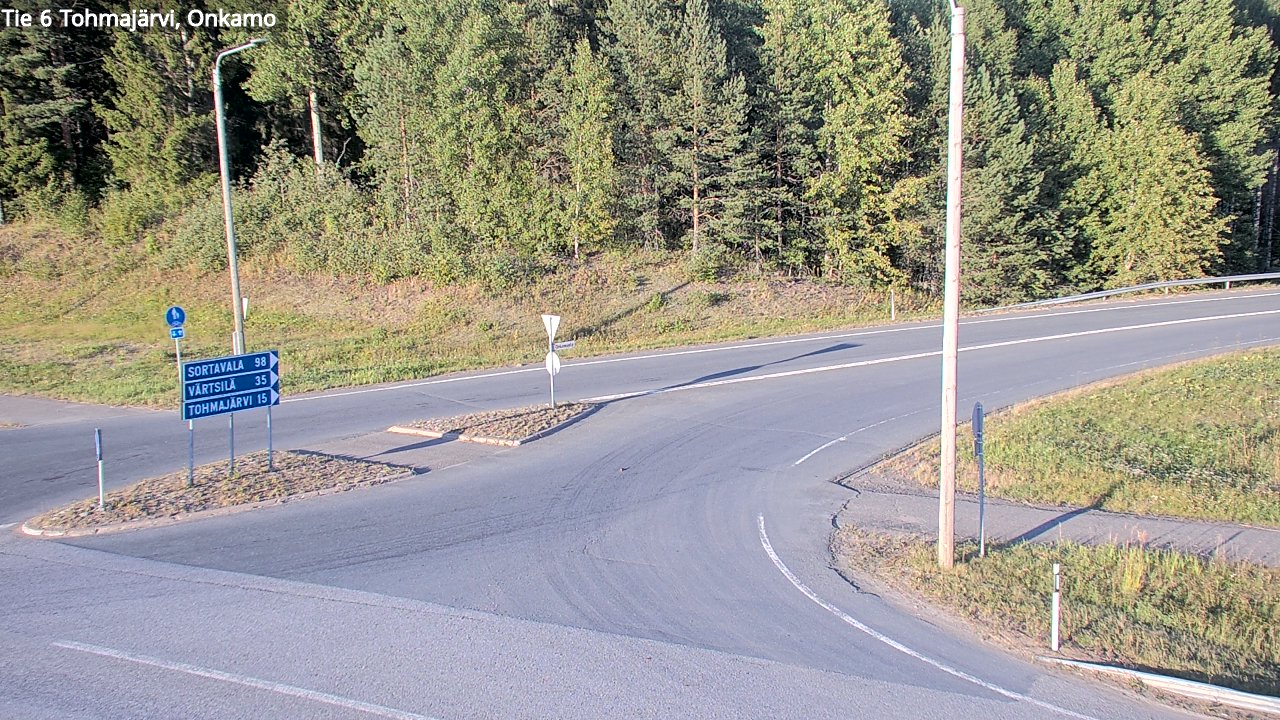 Kelikamerat Kuva Tie 6 Tohmajärvi, Onkamo, Tohmajärvi, Pohjois-Karjala