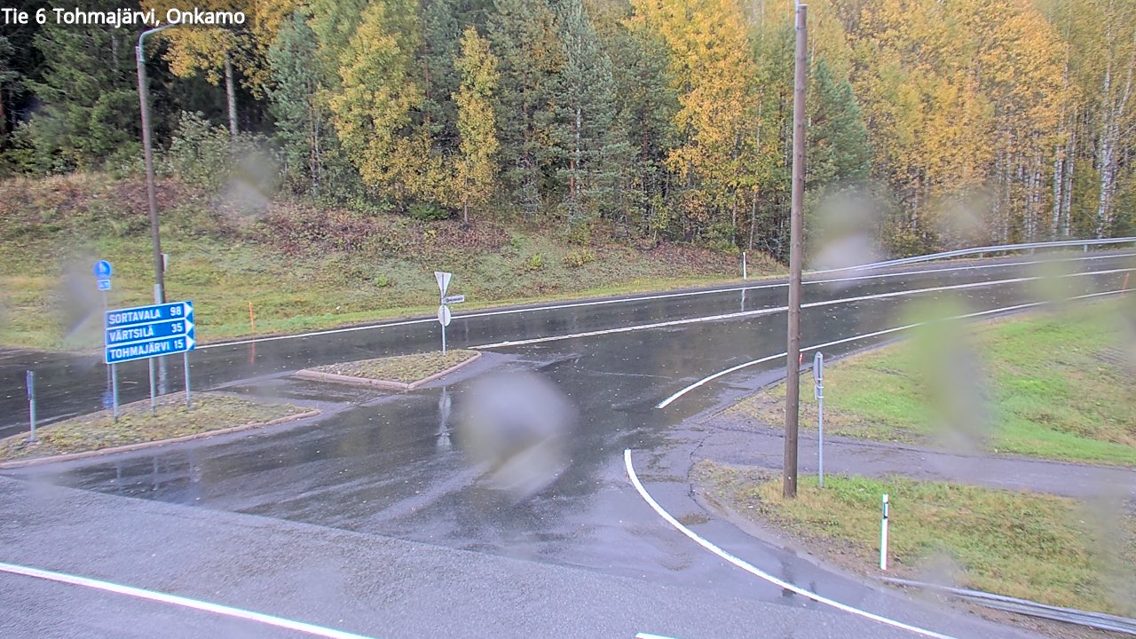 Weather Camera Image Road 6 Tohmajärvi, Onkamo, Tohmajärvi, Pohjois-Karjala