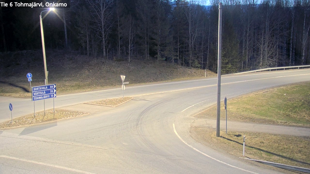 Weather Camera Image Road 6 Tohmajärvi, Onkamo, Tohmajärvi, Pohjois-Karjala