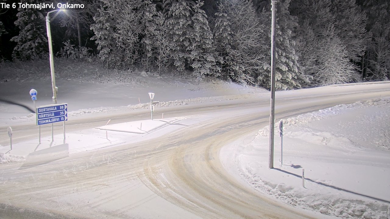 Kelikamerat Kuva Tie 6 Tohmajärvi, Onkamo, Tohmajärvi, Pohjois-Karjala