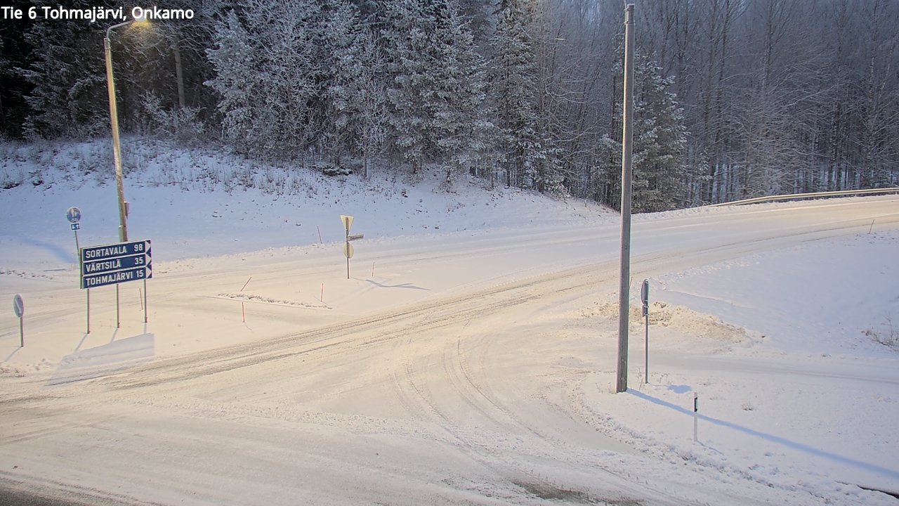 Kelikamerat Kuva Tie 6 Tohmajärvi, Onkamo, Tohmajärvi, Pohjois-Karjala