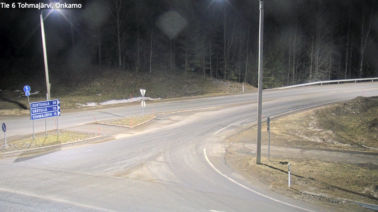 Kelikamerat Kuva Tie 6 Tohmajärvi, Onkamo, Tohmajärvi, Pohjois-Karjala