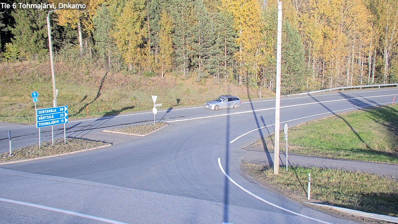 Weather Camera Image Väg 6 Tohmajärvi, Onkamo, Tohmajärvi, Pohjois-Karjala