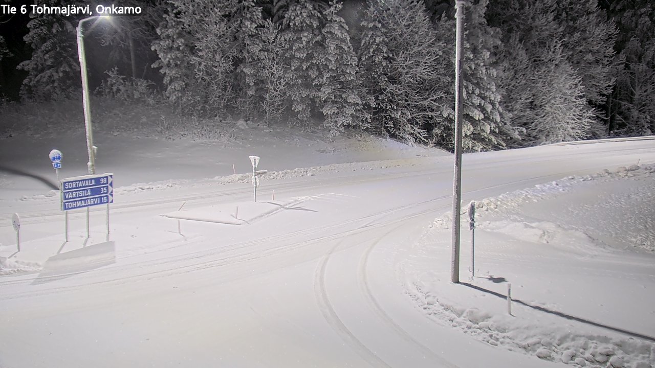 Kelikamerat Kuva Tie 6 Tohmajärvi, Onkamo, Tohmajärvi, Pohjois-Karjala