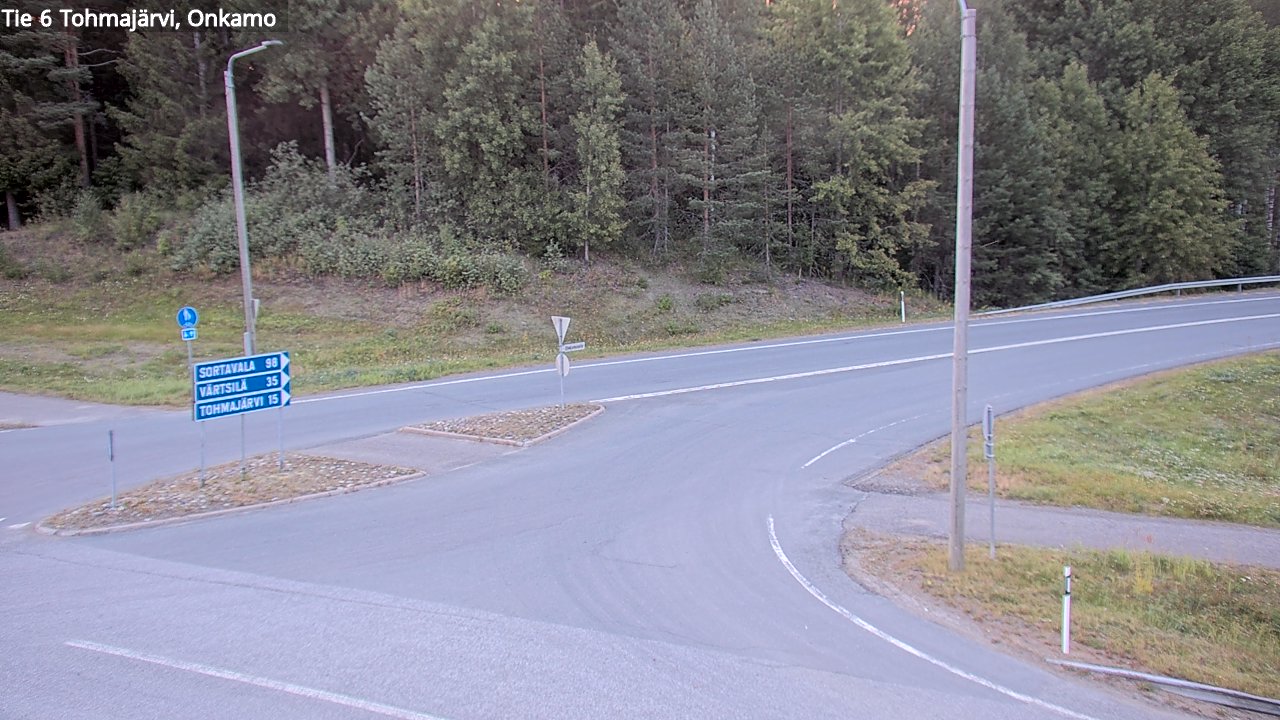 Kelikamerat Kuva Tie 6 Tohmajärvi, Onkamo, Tohmajärvi, Pohjois-Karjala