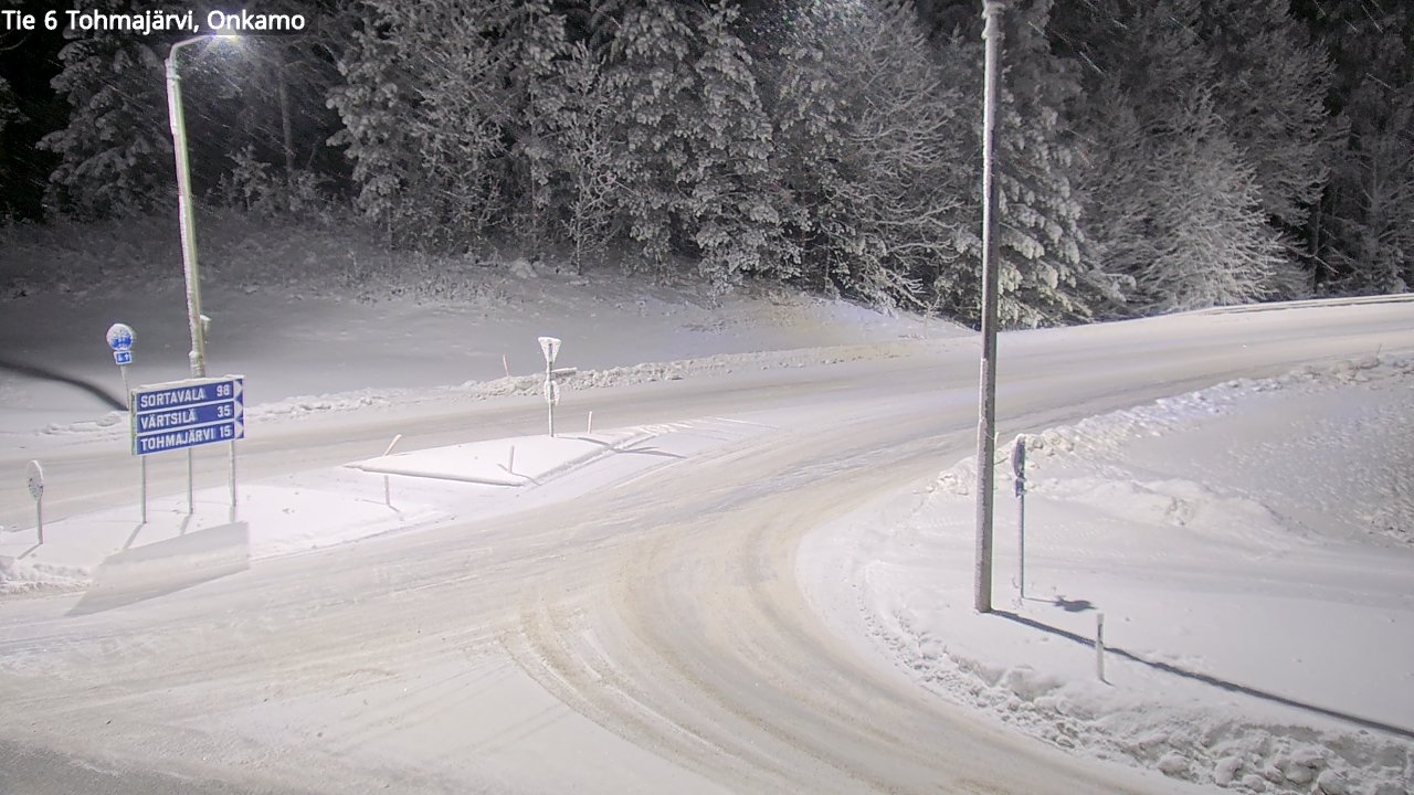 Kelikamerat Kuva Tie 6 Tohmajärvi, Onkamo, Tohmajärvi, Pohjois-Karjala