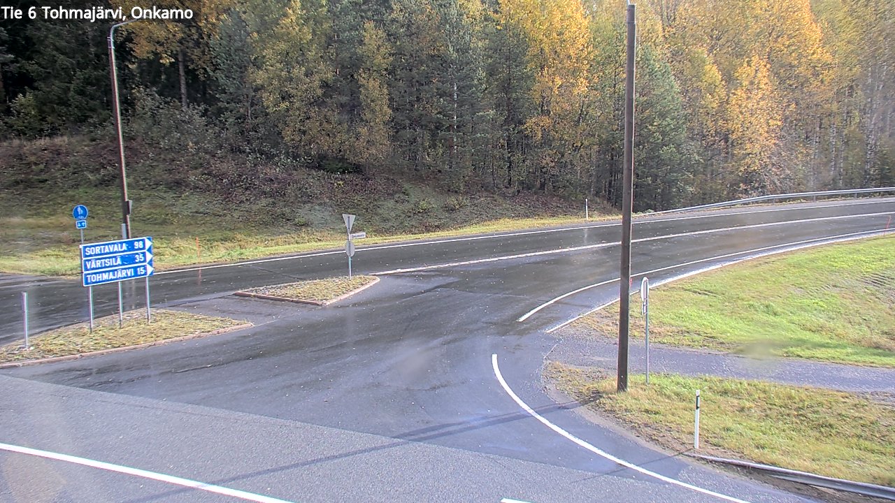 Weather Camera Image Road 6 Tohmajärvi, Onkamo, Tohmajärvi, Pohjois-Karjala